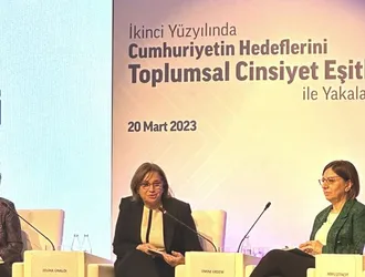 Emine Erdem was a Speaker at TÜSİAD's "Achieving the Goals of the Republic in its Second Century with Gender Equality" Conference