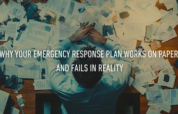Why Your Emergency Response Plan Works on Paper and Fails in Reality