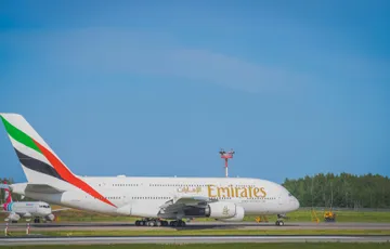 Emirates A380 Suffers Damage at Paris Charles de Gaulle Airport.