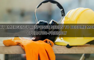 Why Emergency Response Needs to Become More User-Friendly