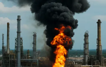 Fire at Esmeraldas Refinery