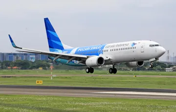 Garuda Indonesia Flight Lands Safely After Engine Fire